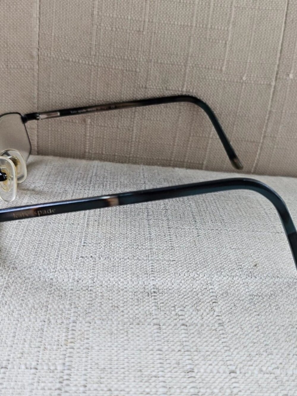 Vintage Kate Spade Women Eyeglasses Frame DOTTI Eyewear Black Glasses Made Italy - Picture 6 of 13